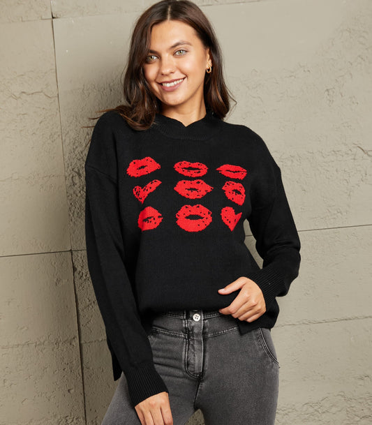 Lip Gloss Sweater