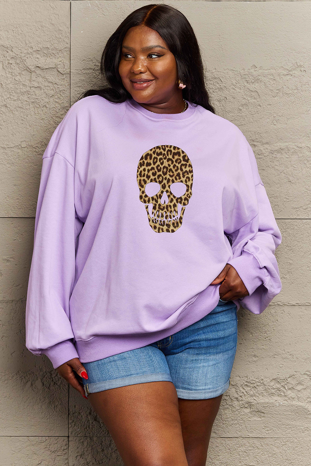 Leopard Skull Sweatshirt | Multiple Colors