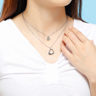 Heart Double-Layered Necklace