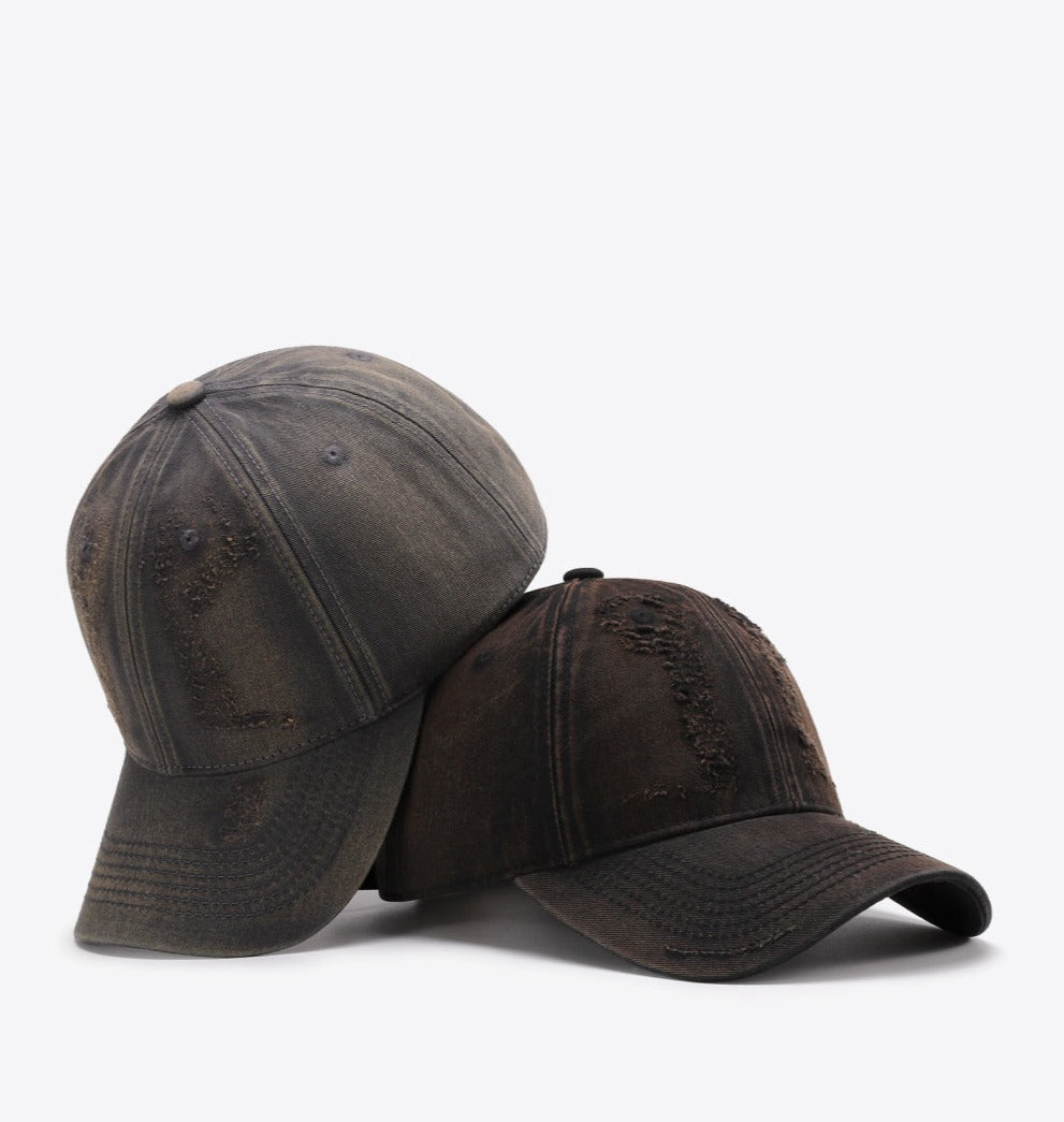 Distressed Adjustable Baseball Cap | Multiple Colors