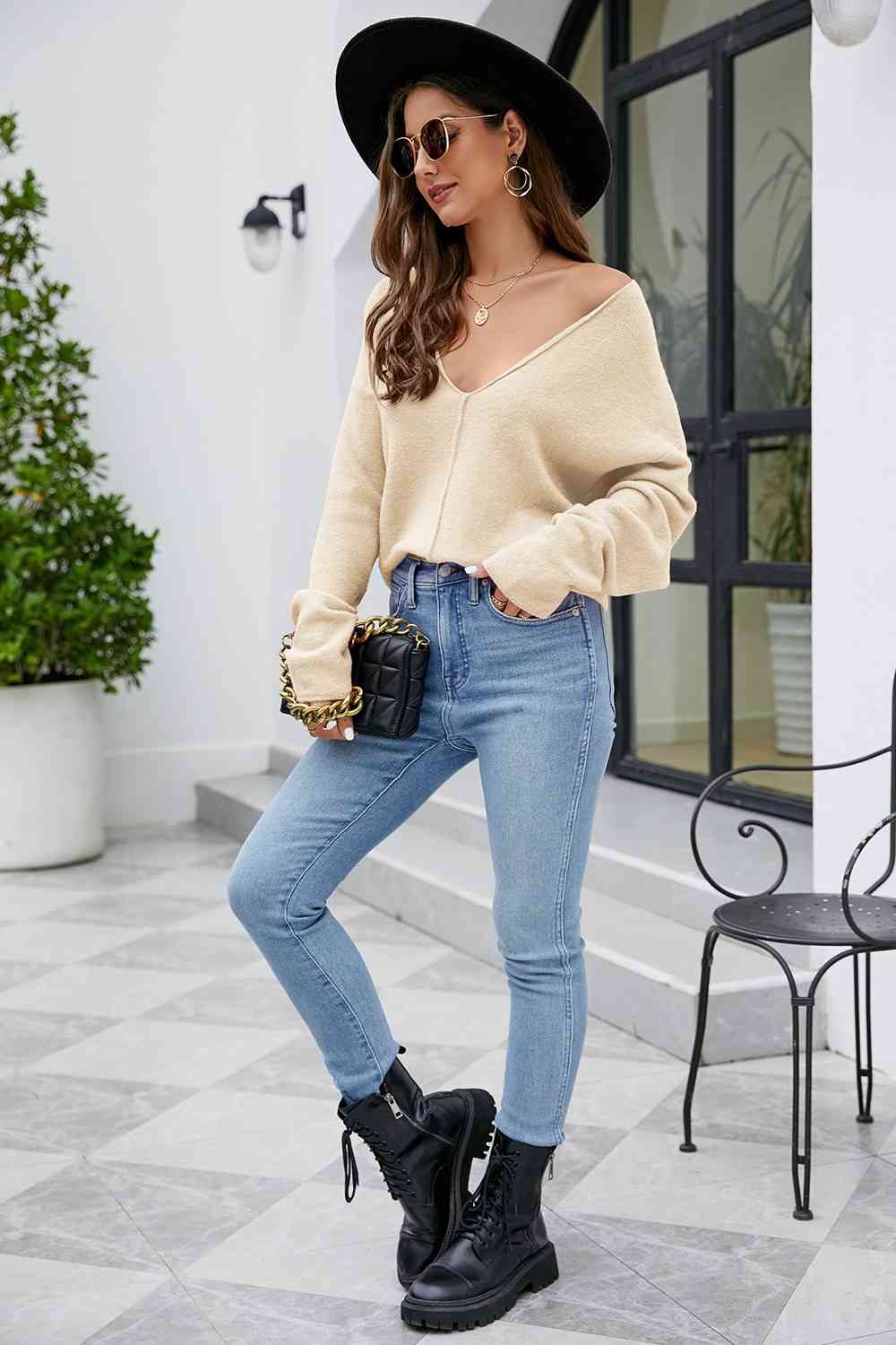 Casual Fits Long Sleeve Top | Multiple Colors