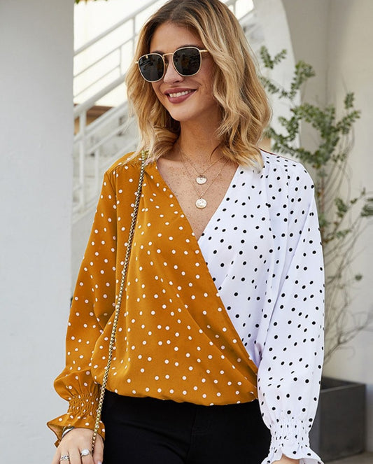 Zoe Polka Dot Blouse