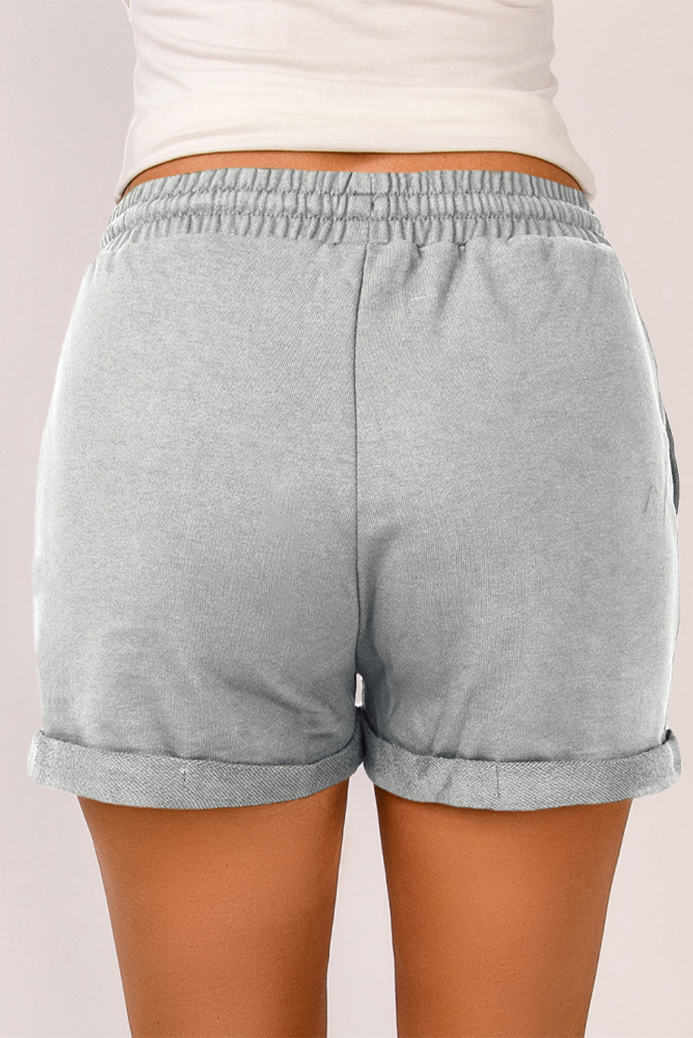 Comfy & Cute Drawstring Cuffed Shorts | Multiple Colors