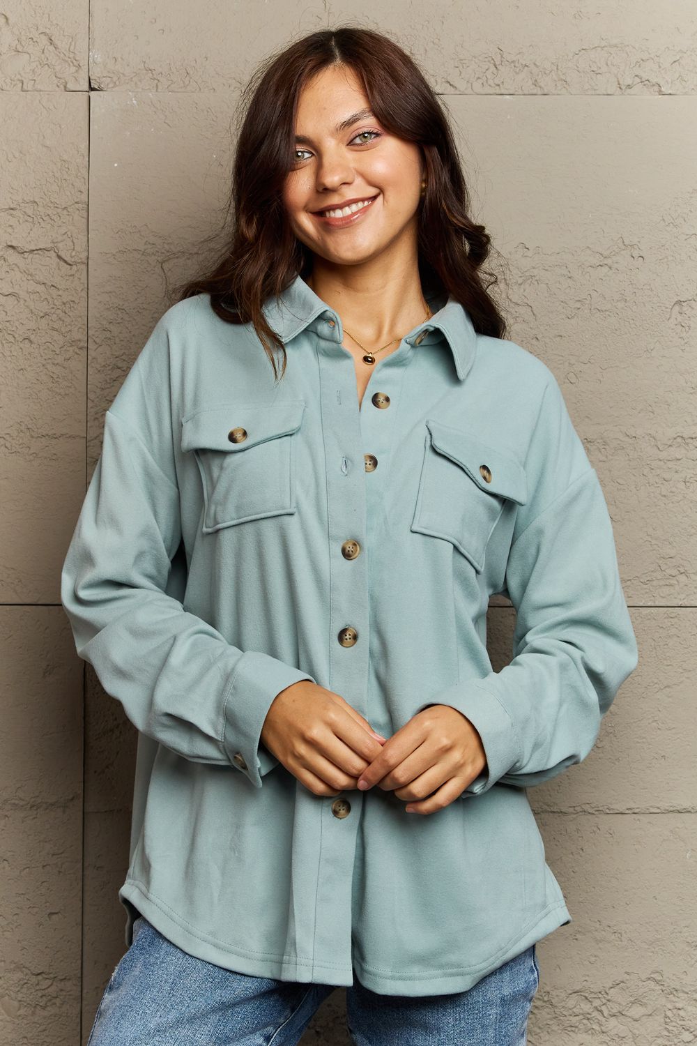 Tailor Made Collared Buttoned Jacket | Multiple Colors