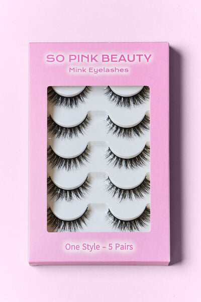 Faux Mink Eyelashes | 5 Pairs