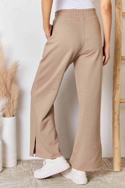 Slit Wide Leg Pants