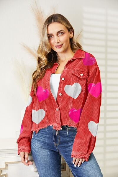 Heart Sequin Jacket