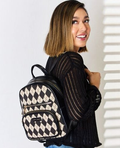 Argyle Leather Backpack | David Jones