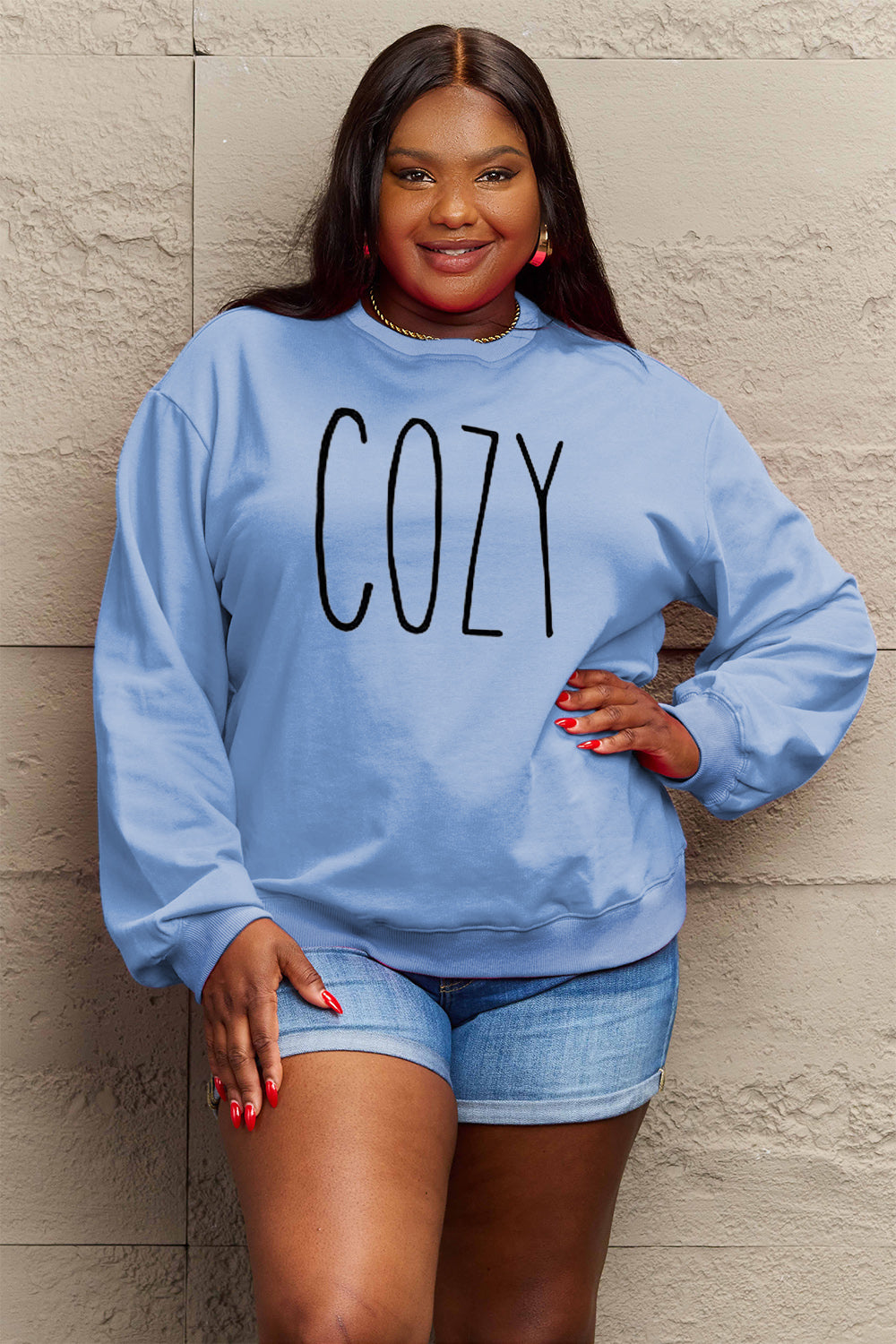 Cozy Graphic Sweatshirt