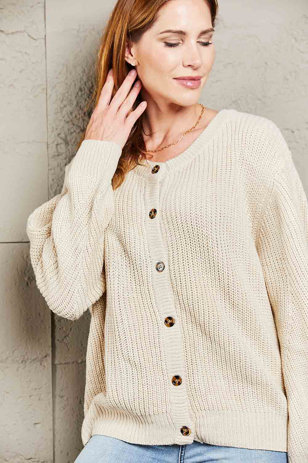 Adeline Rib-Knit Reversible Sweater | Multiple Colors