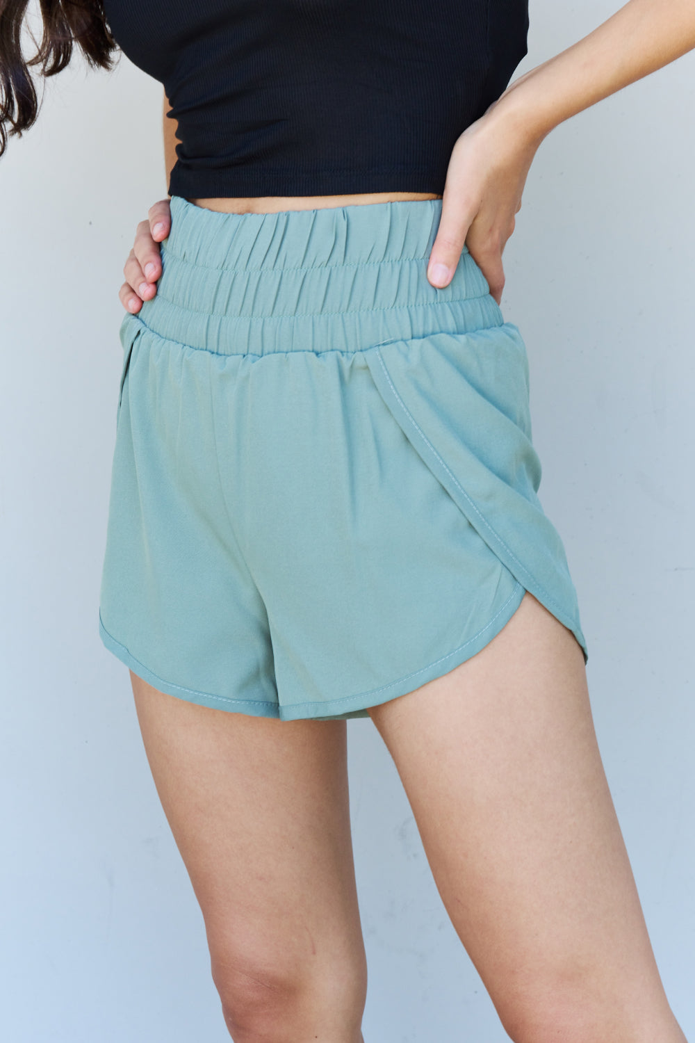 Stay Active Shorts | Pastel Blue