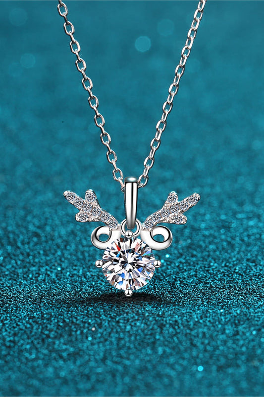 Moissanite Sterling Silver Necklace