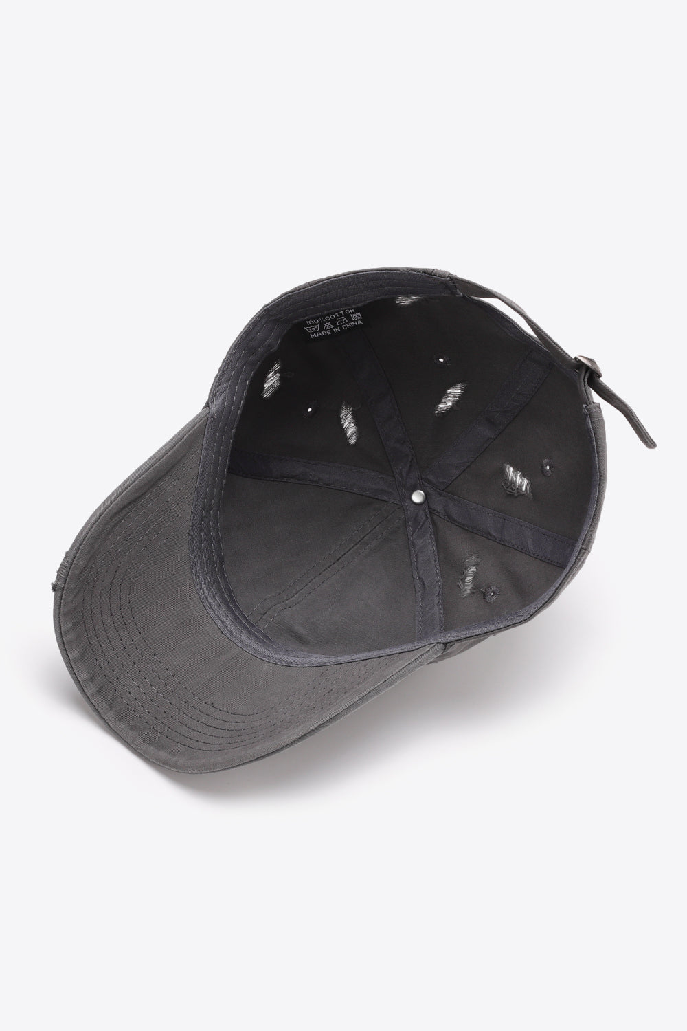 Distressed Adjustable Baseball Cap | Multiple Colors