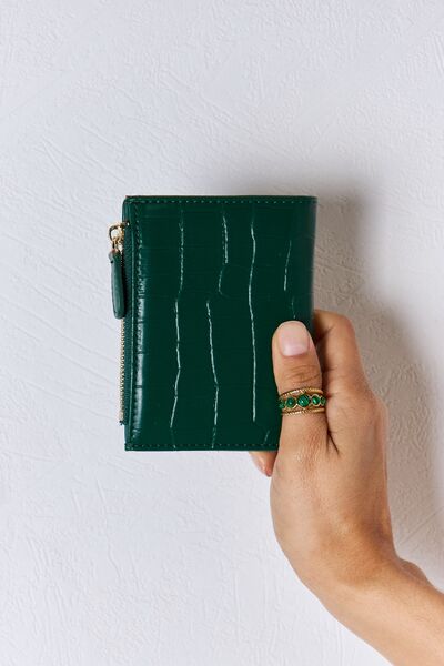 Textured Leather Mini Wallet | David Jones