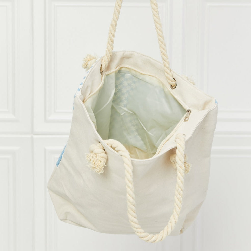 Picnic Date Tassle Tote Bag