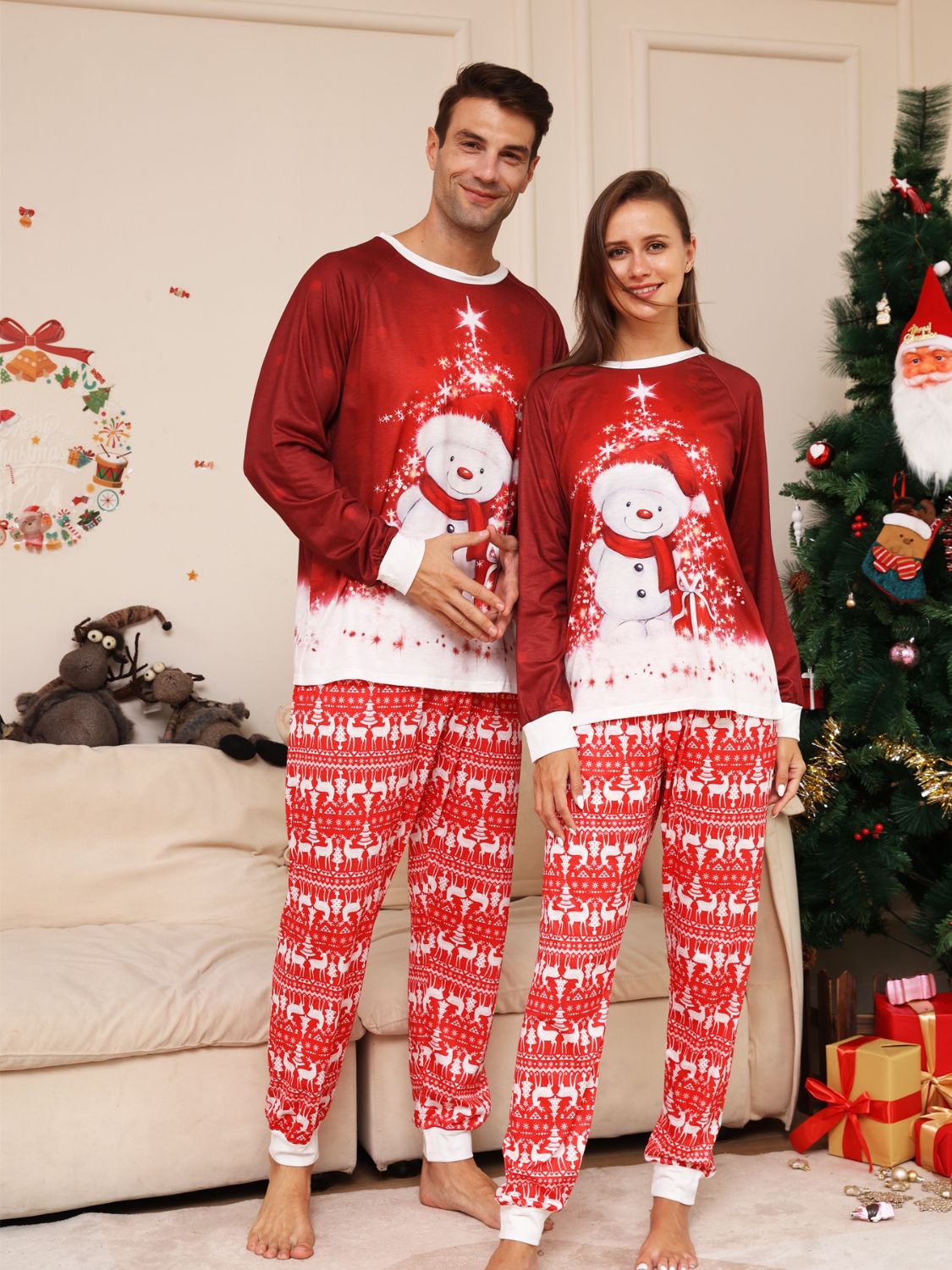 Snowman Top & Pants Set | Men's