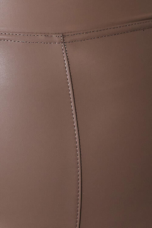 Caramel Creme High-Waisted Skinny Pants