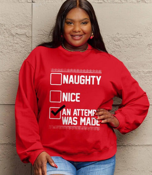 An Attempt Was Made Christmas Sweatshirt