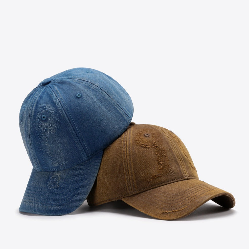 Distressed Adjustable Baseball Cap | Multiple Colors