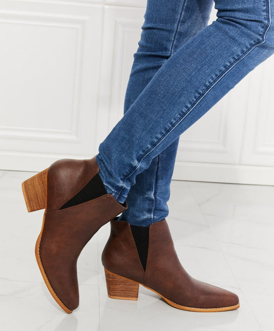 Back At It Booties | Chocolate