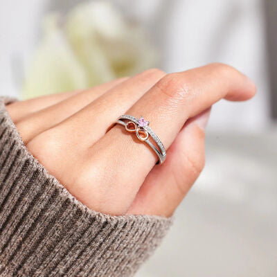 Heart Double-Layered Ring