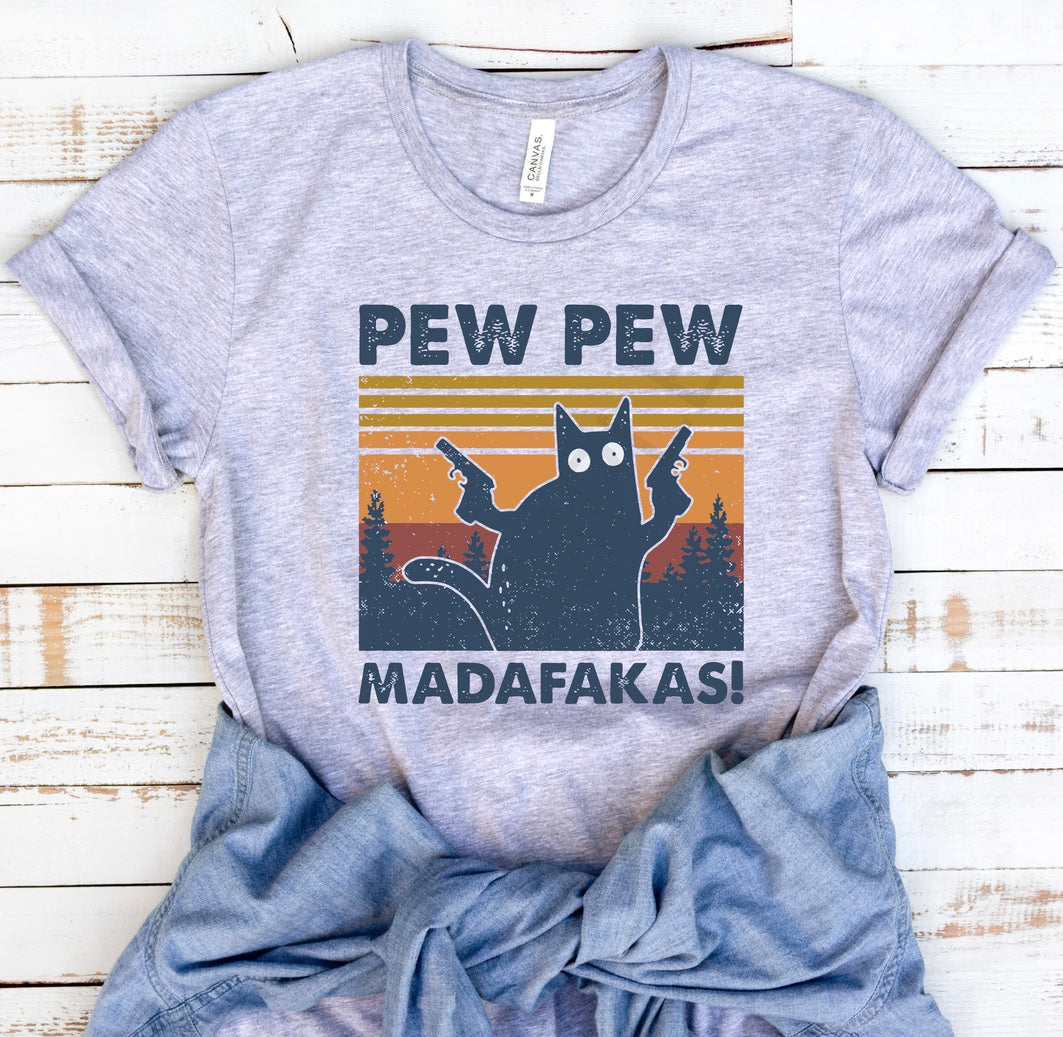 Pew Pew Adult Unisex Shirt - Bella Lia Boutique