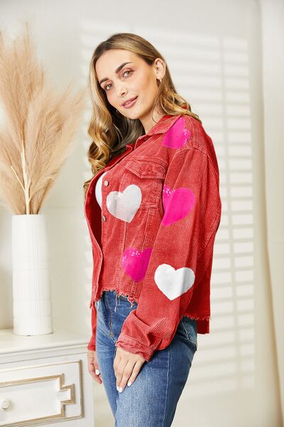 Heart Sequin Jacket