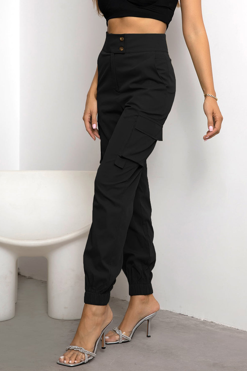 Above the Rest High Waist Cargo Pants | Multiple Colors