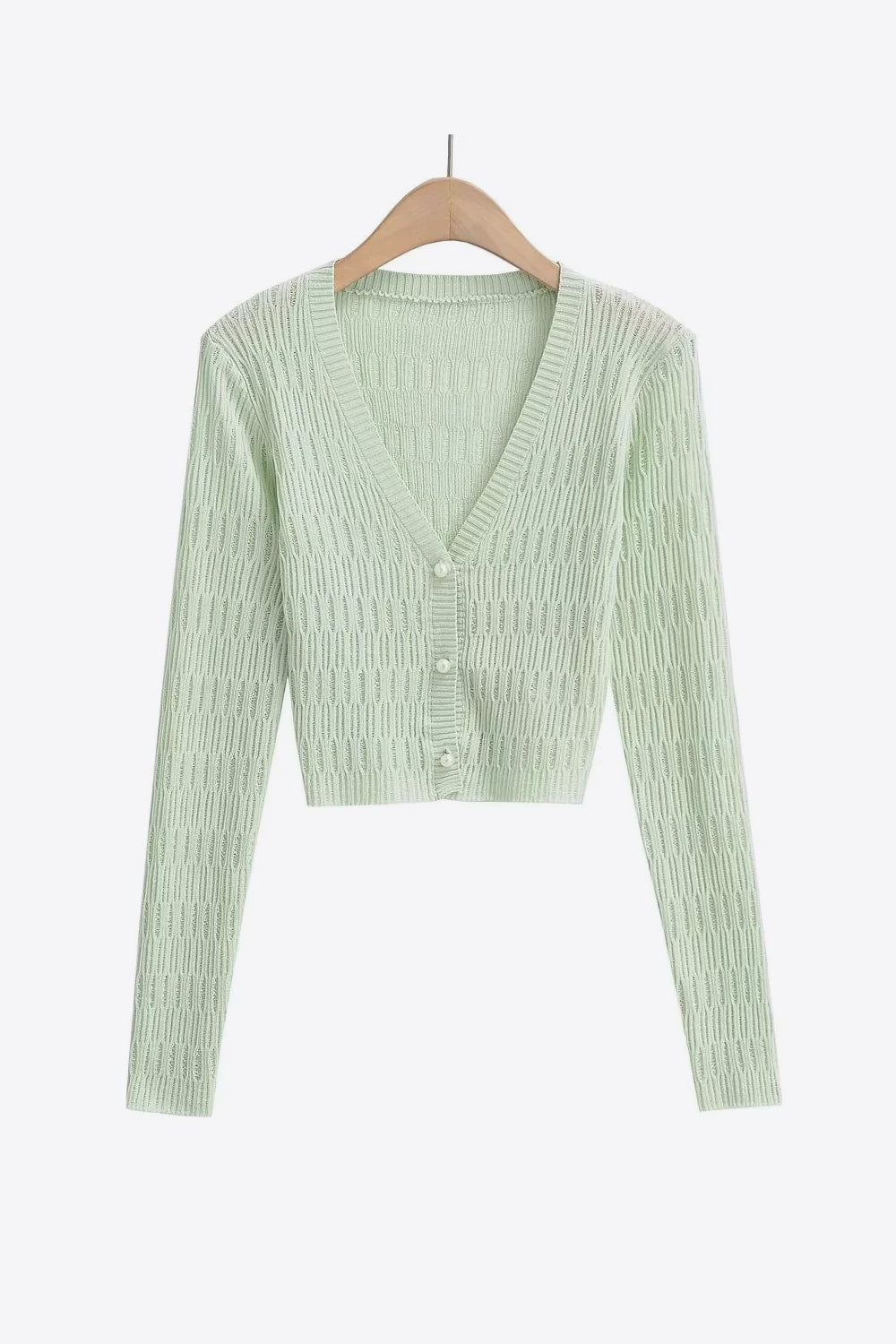 Lavender Fields Cropped Cardigan