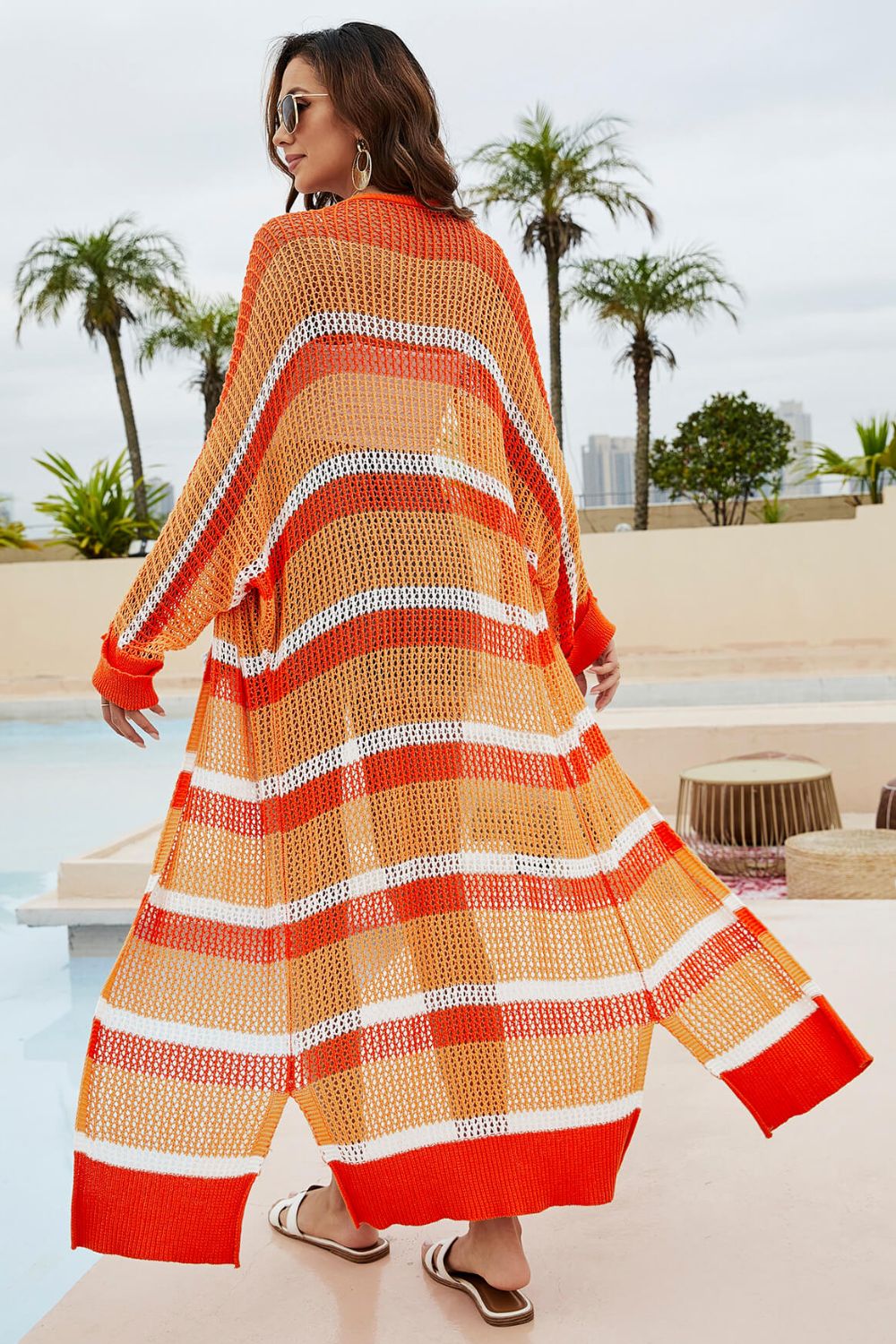 Breezy Beaches Striped Cover Up | Multiple Colors