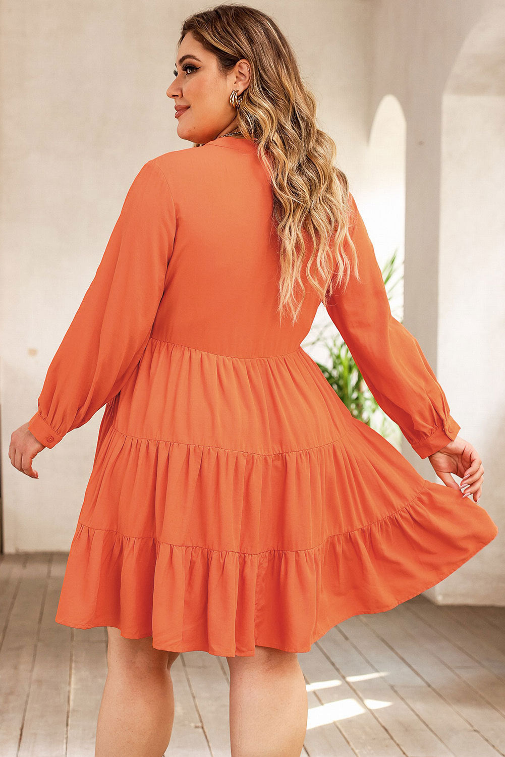 Pumpkin Galore Mini Dress | Curvy