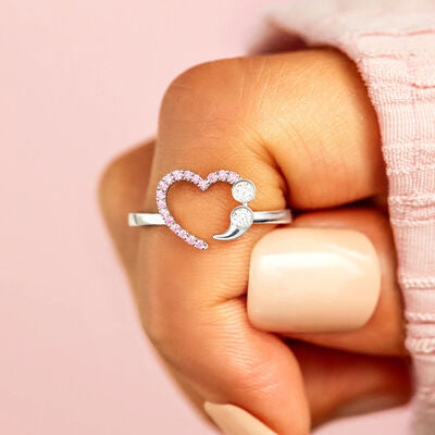 Heart Sterling Silver Ring