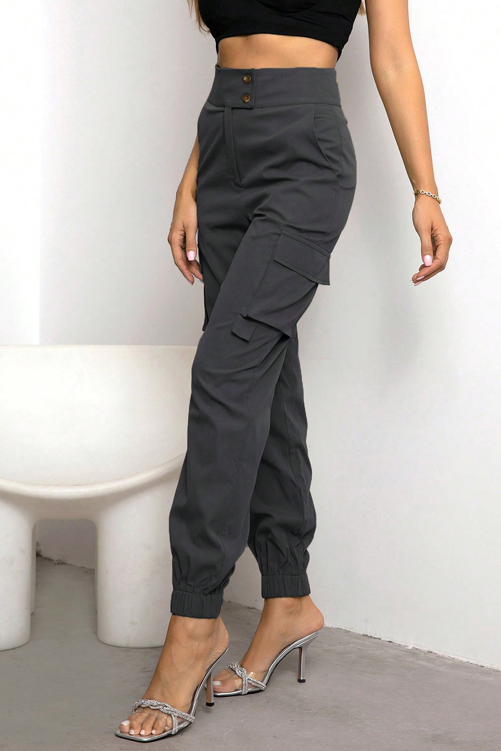 Above the Rest High Waist Cargo Pants | Multiple Colors