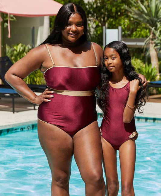 Wave Break Mama & Mini One-Piece Swimsuit | Women's