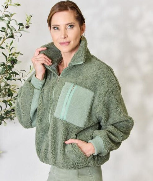 Slice of Heaven Zip-Up Jacket