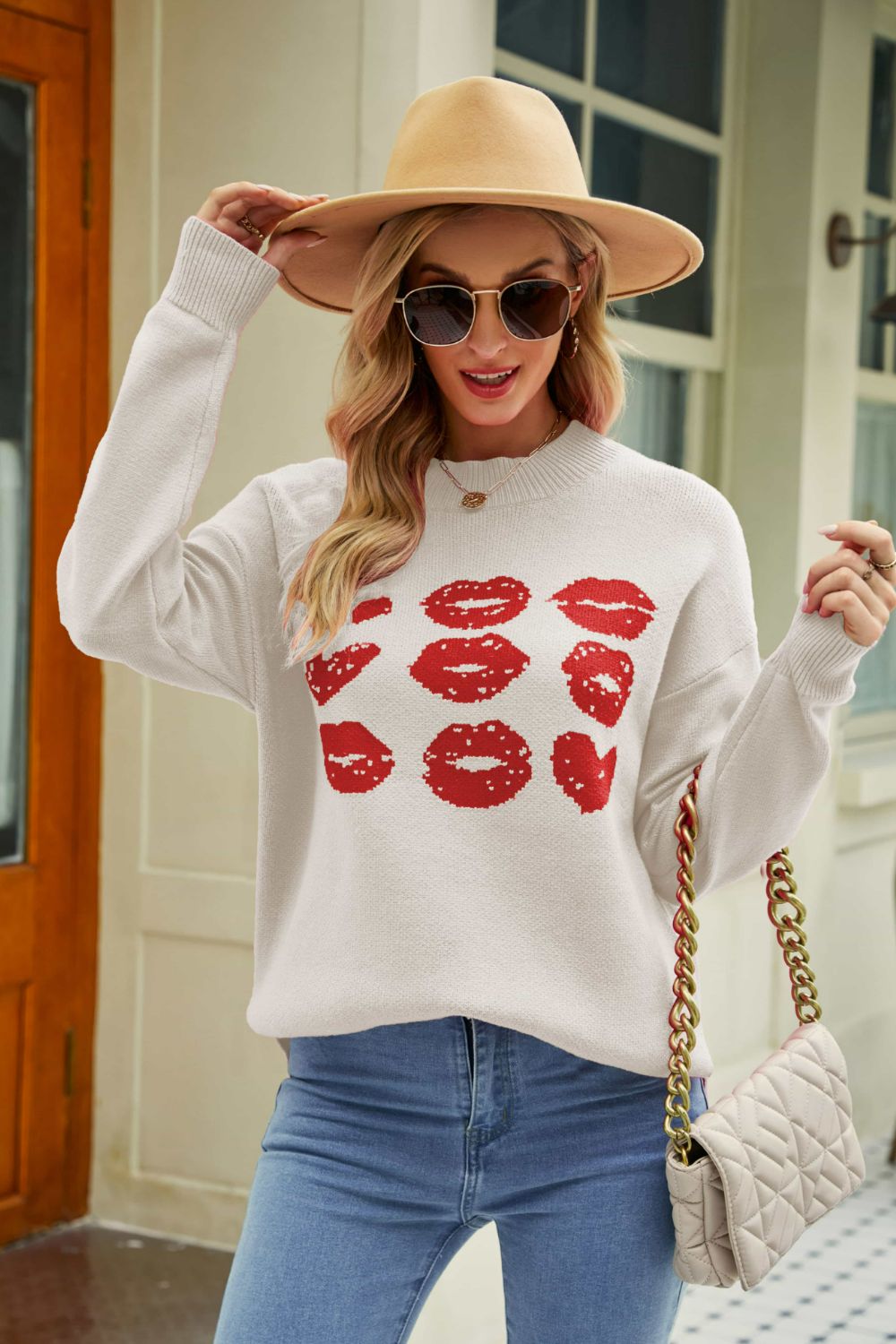 Lip Gloss Sweater