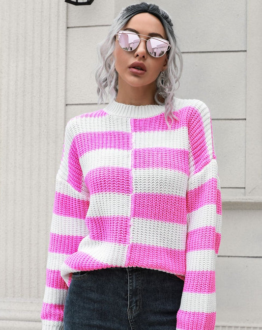 Capri Color Block Sweater