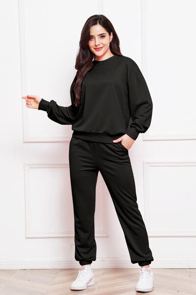 All About Town Sweatshirt & Pants Set | Multiple Colors