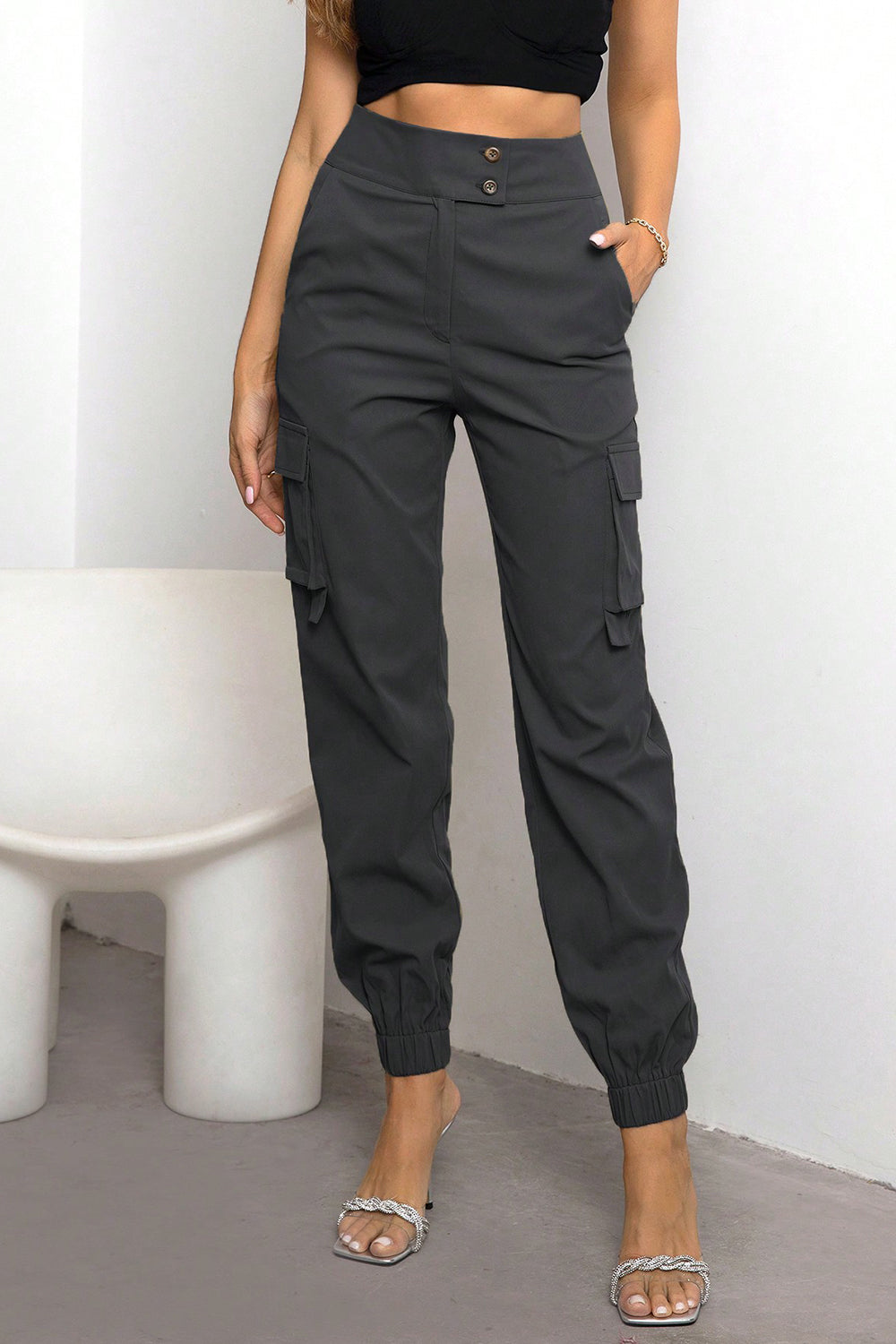 Above the Rest High Waist Cargo Pants | Multiple Colors