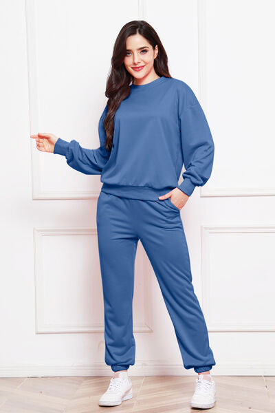 All About Town Sweatshirt & Pants Set | Multiple Colors