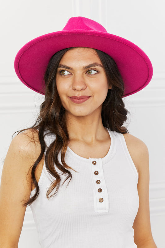 Keep Your Promise Fedora Hat | Pink