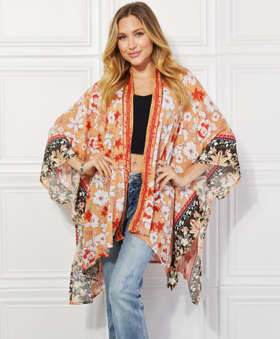 Peachy Keen Cover-Up Kimono