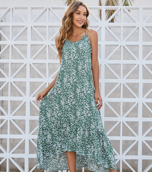 Ditsy Floral Midi Cami Dress