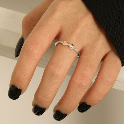 Sterling Silver Infinity Ring