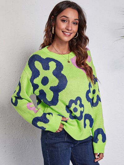 Flower Power Sweater