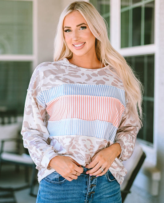 Isla Color Block Top