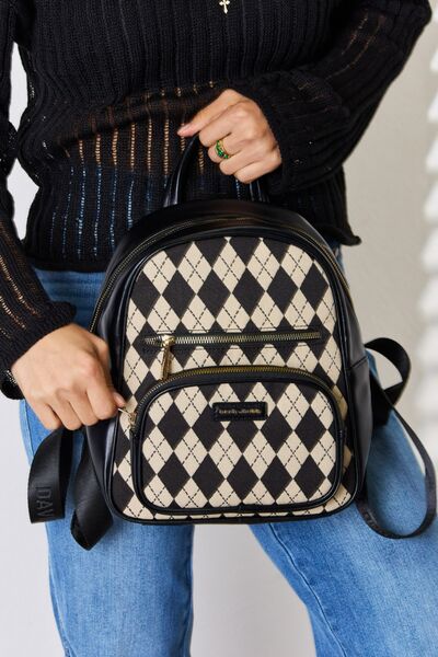 Argyle Leather Backpack | David Jones