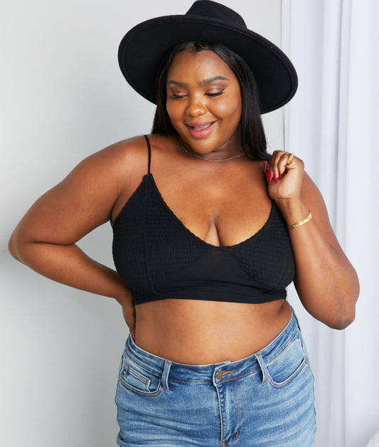 Back to Basics Bralette | Black