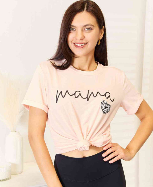 Mama Heart Graphic Tee