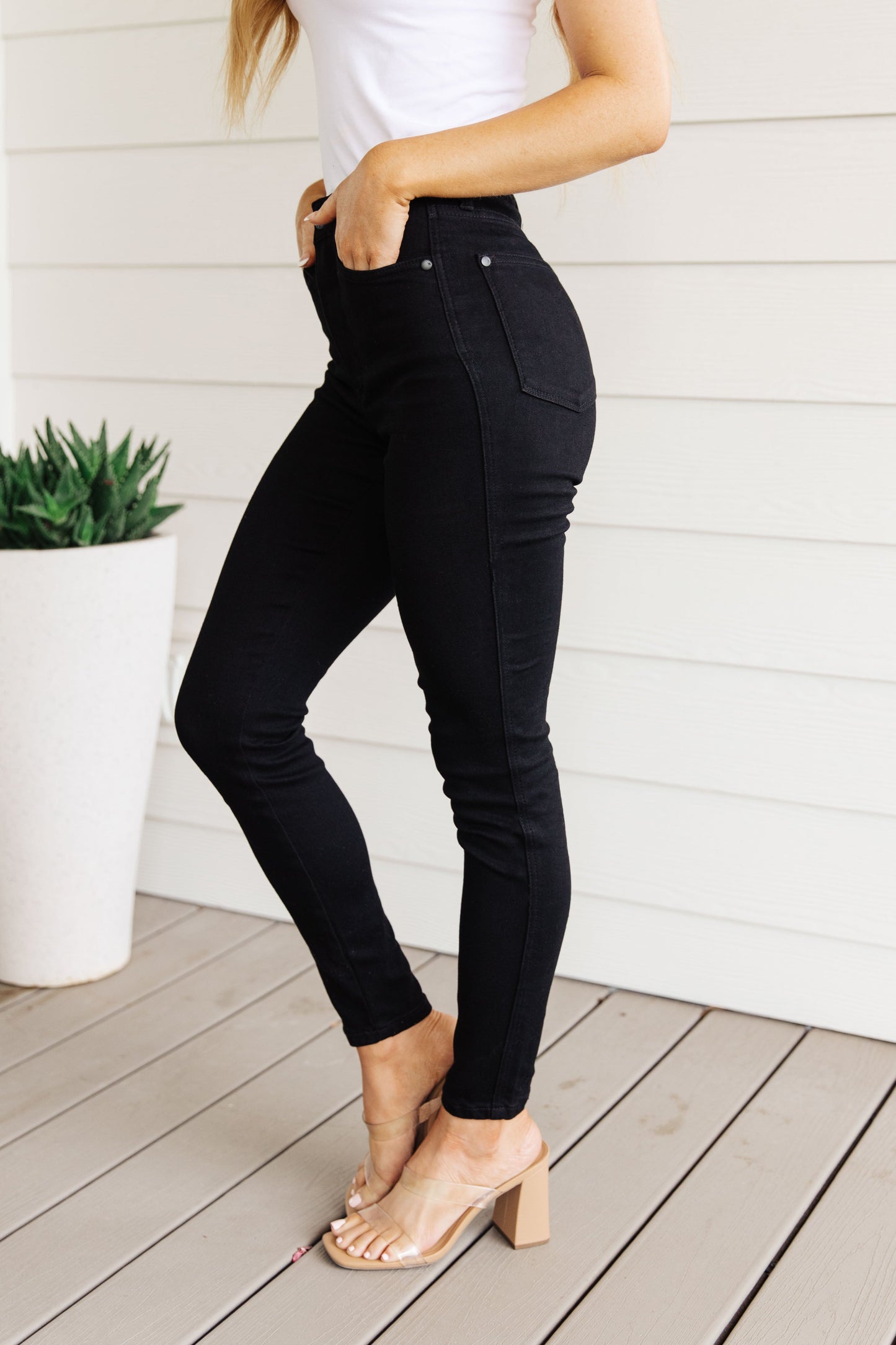 Audrey High-Rise Control Top Classic Skinny Jeans | Judy Blue